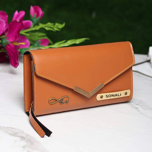 Ladies 3 fold Clutch Wallet