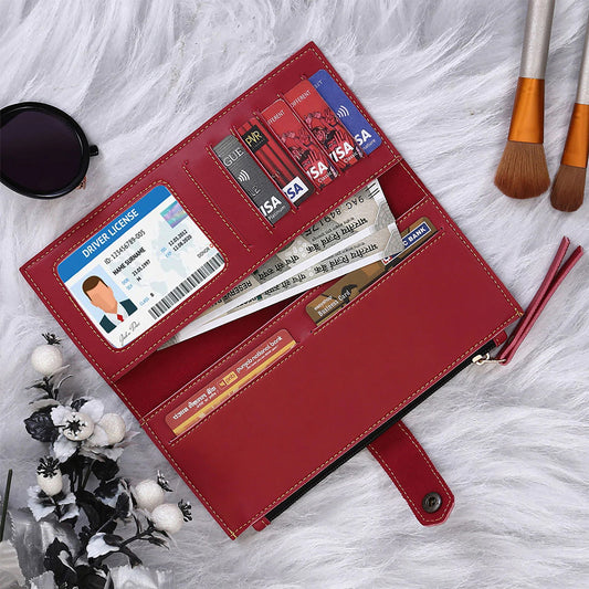 Ladies 2 fold Clutch Wallet