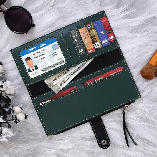 Ladies 2 fold Clutch Wallet