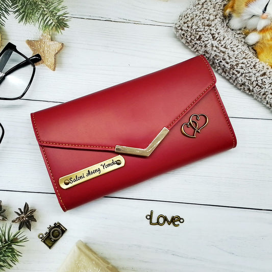 Ladies 3 fold Clutch Wallet