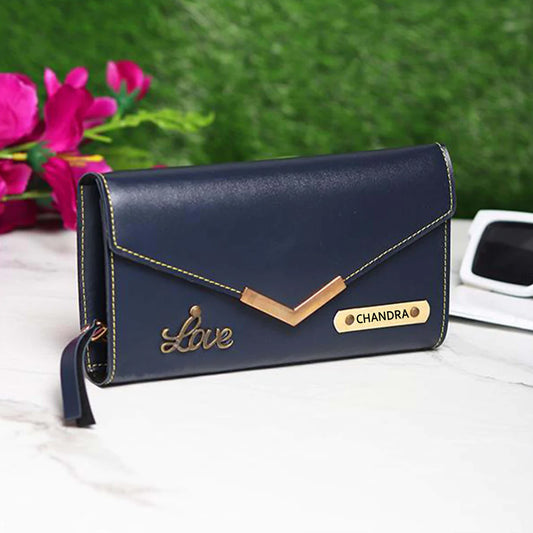 Ladies 3 fold Clutch Wallet