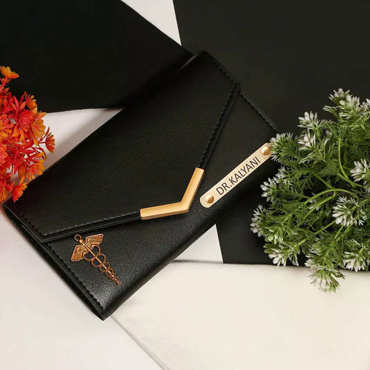 Ladies 3 fold Clutch Wallet