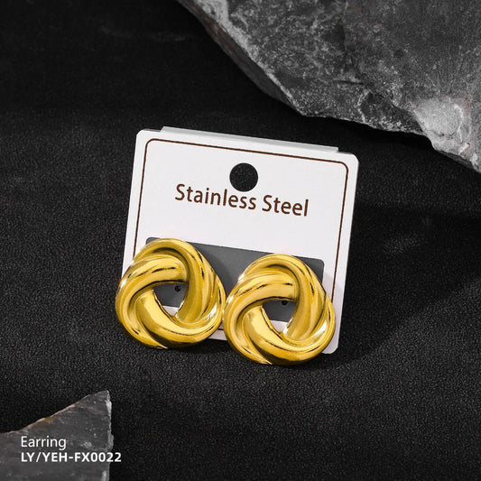 Stainless Steel Hoops Earring