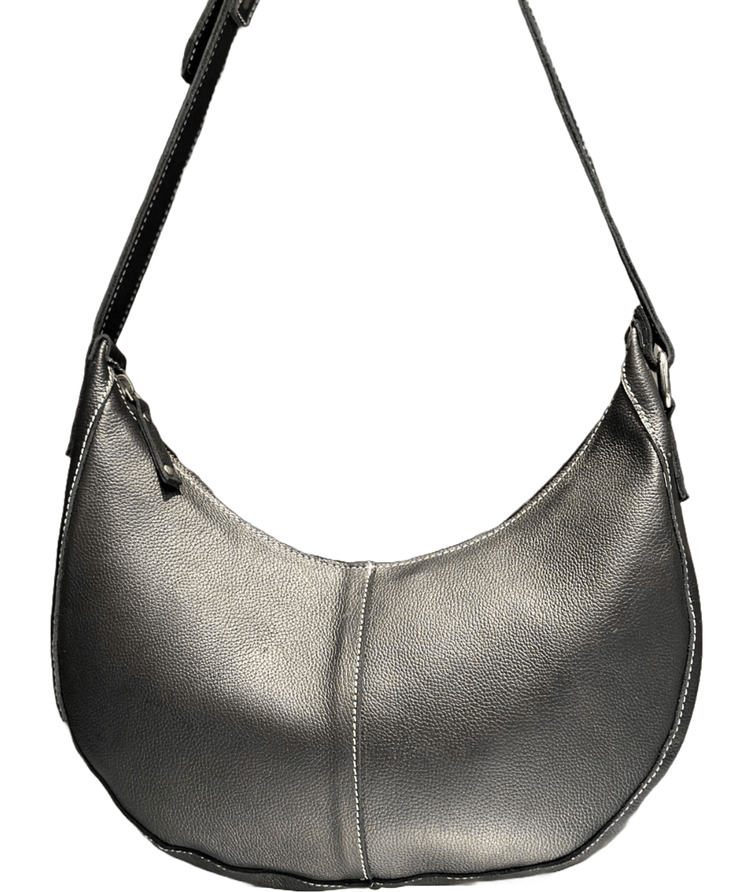 Buy Online Stylish red leather shoulder bag with adjustable strap and sleek finish - Neraexim leather bag