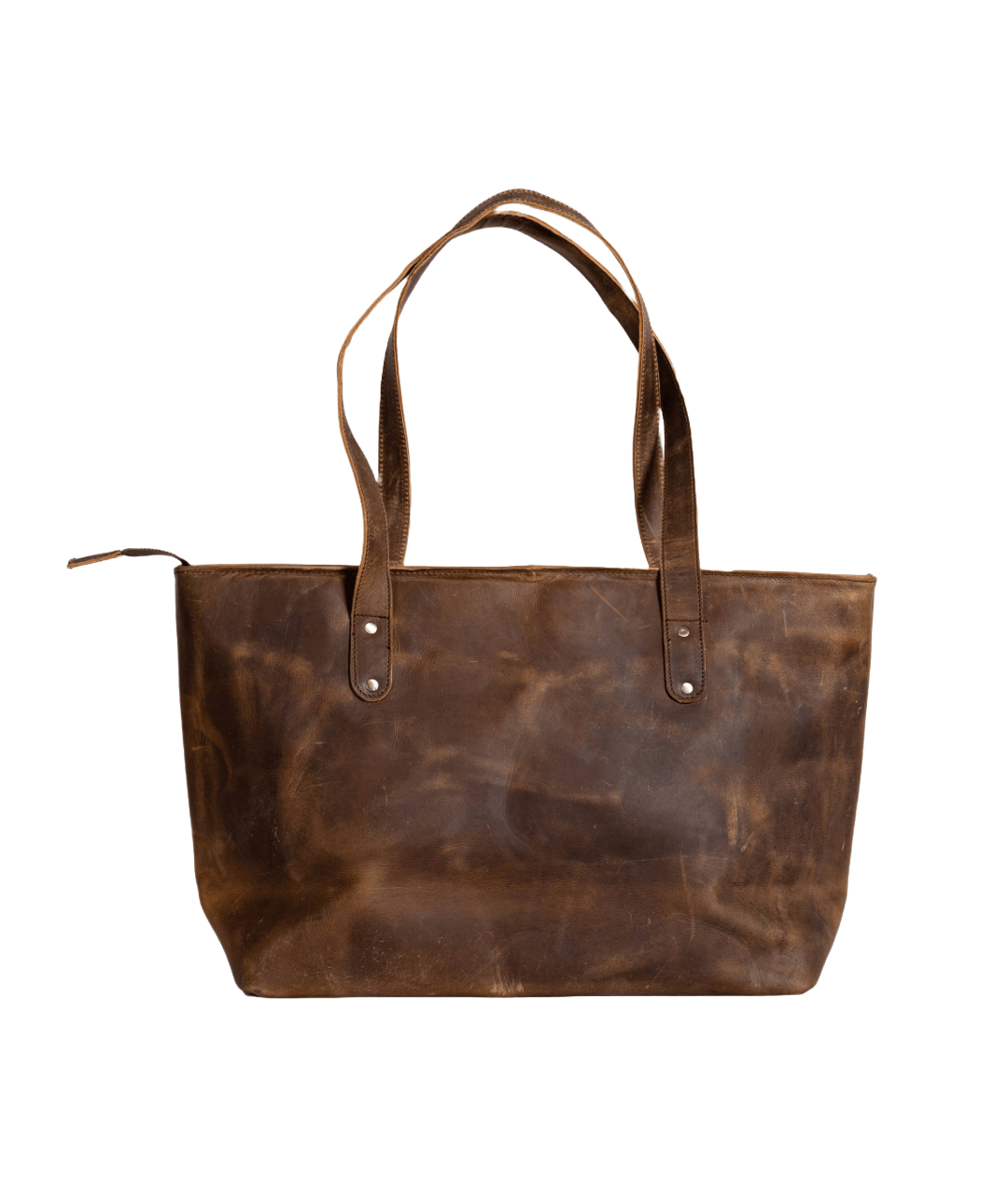 Nera Vintage Tote Bag-Brown - Main Image
