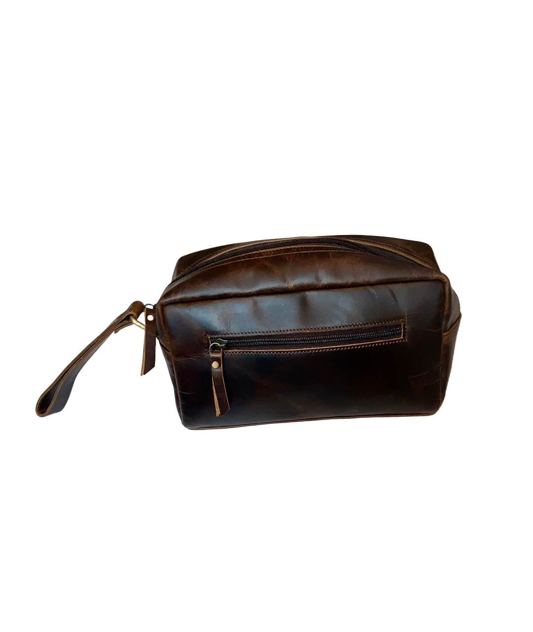 Durable toiletry bag featuring a water-resistant material and sleek design