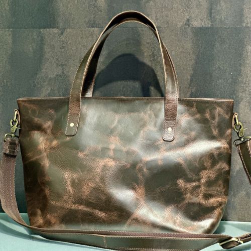 Brown Tote Shoulder Handbag